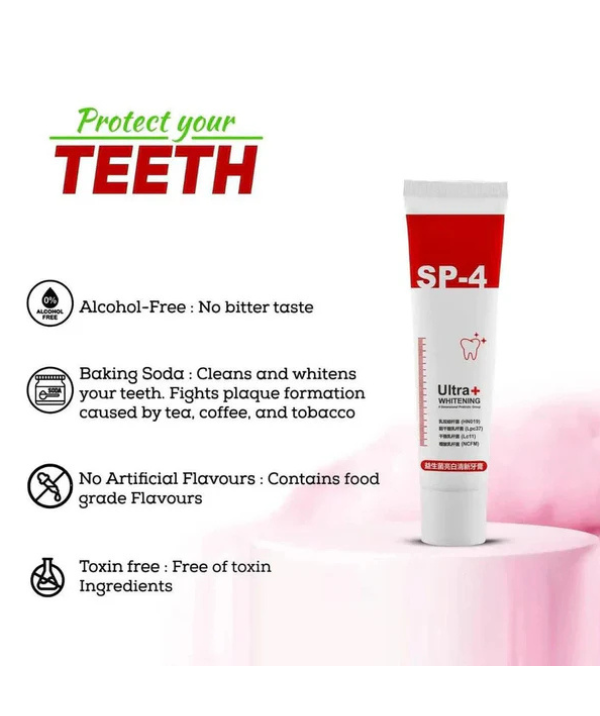 Ultra Probiotic Whitening tootpaste (Buy 1 Get 1 Free) š„