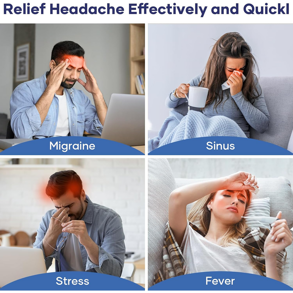 Migraine and Headache Relief Cap