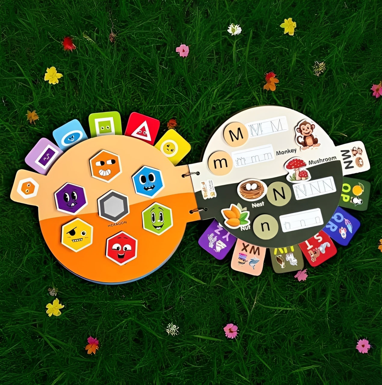 TodFod Natkhat Express Alphabet Learning Book for Kids