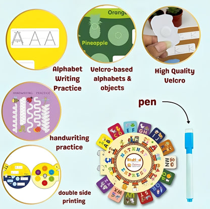 TodFod Natkhat Express Alphabet Learning Book for Kids